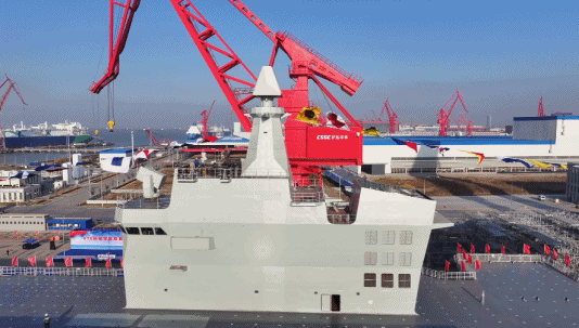 炒股杠杆平台排行榜 海军四川舰 正式出坞！