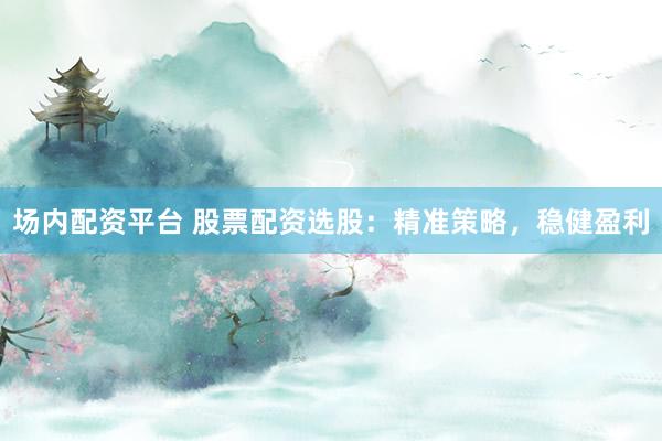 场内配资平台 股票配资选股：精准策略，稳健盈利