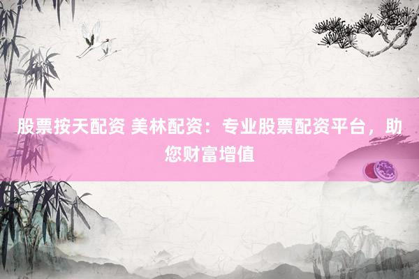 股票按天配资 美林配资：专业股票配资平台，助您财富增值