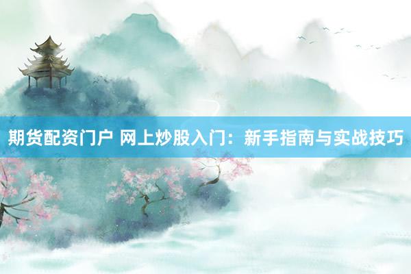 期货配资门户 网上炒股入门：新手指南与实战技巧