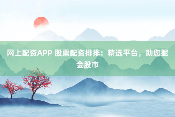 网上配资APP 股票配资排排：精选平台，助您掘金股市